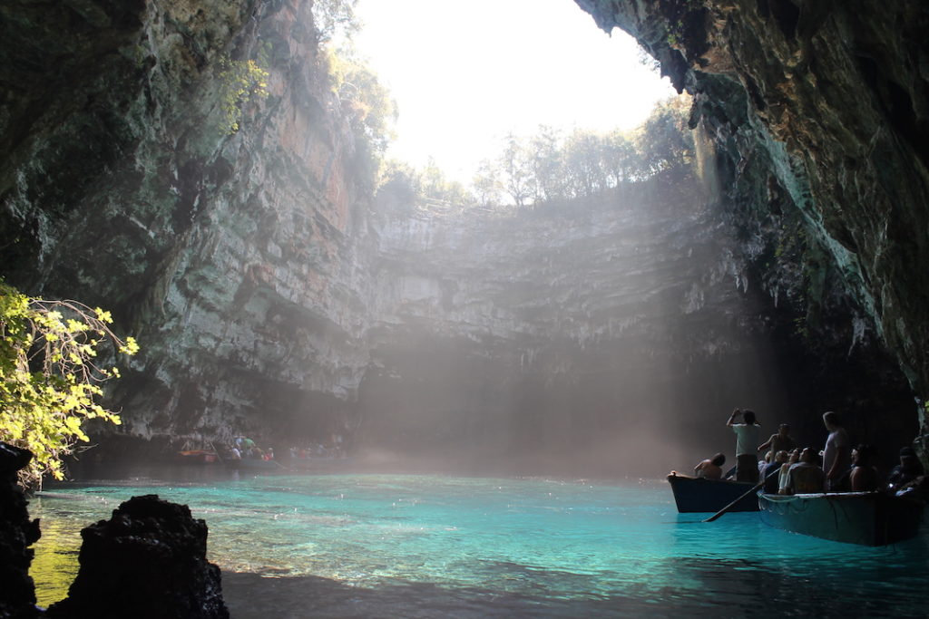 Kefalonia Melissani Grotte