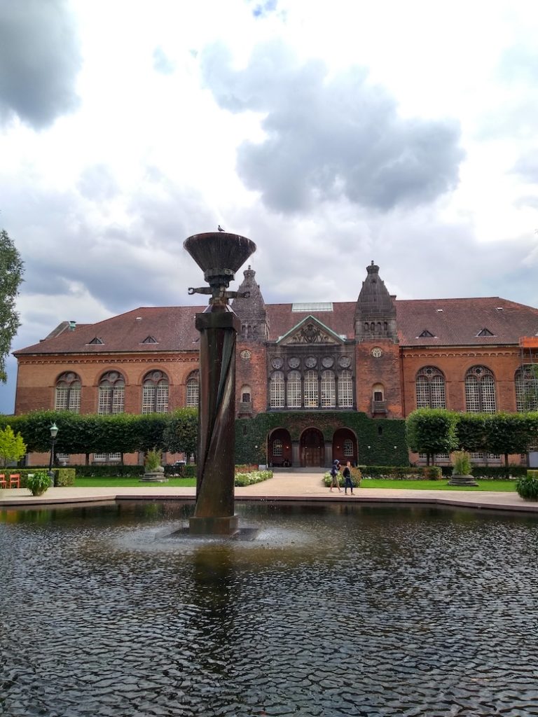 Kopenhagen Garten der königlichen Bibliothek