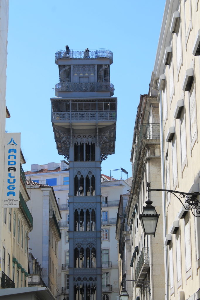 Lissabon Fahrstuhl Santa Justa