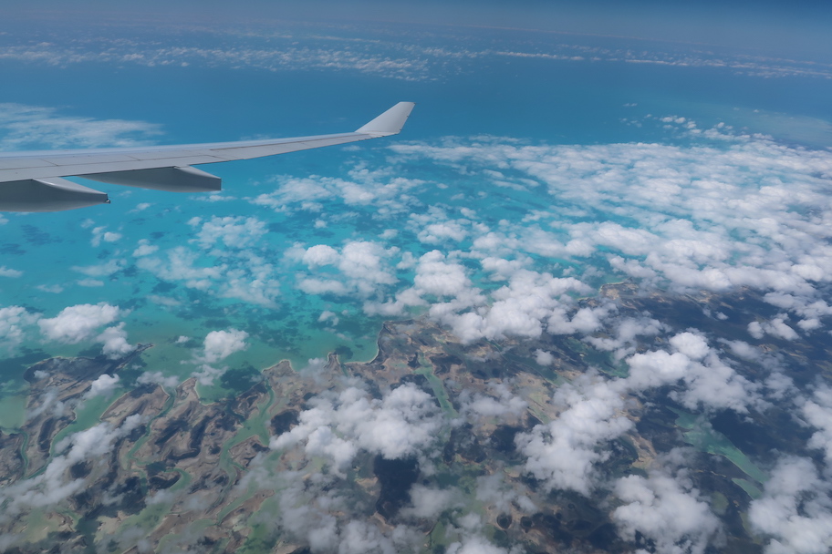 Iberia Bahamas Überflug