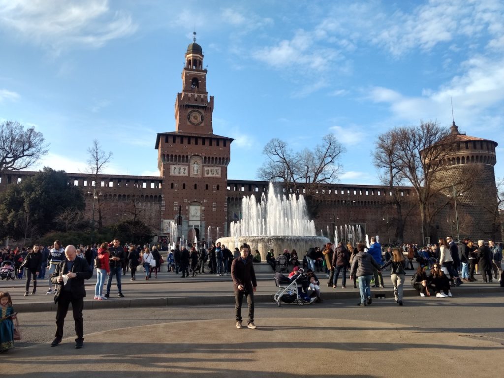 Mailand Castello Sforzesco