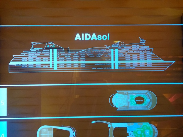 Aida Sol Deckplan