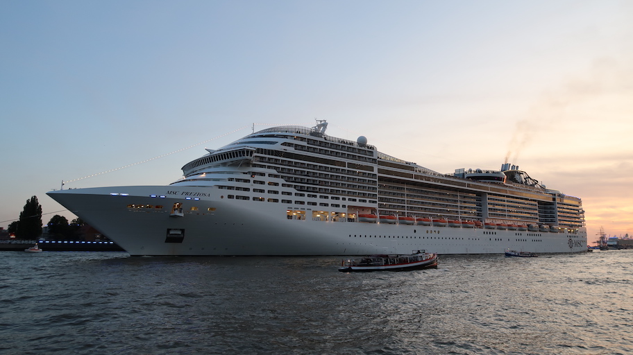 Einlaufen MSC Preziosa