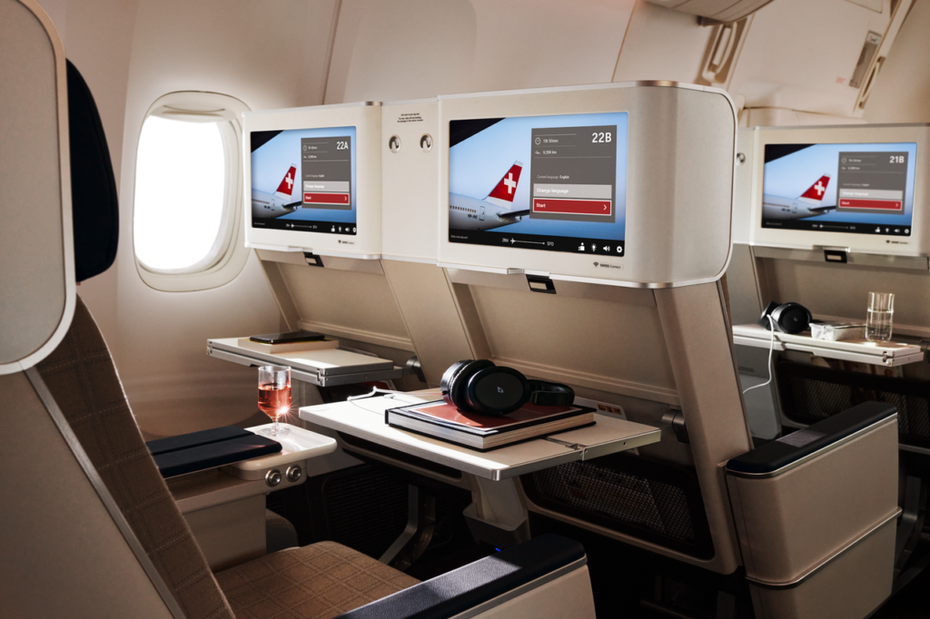 swiss premium economy class sitz