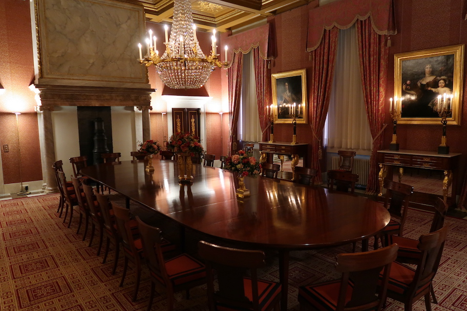 Amsterdam Königspalast Tisch