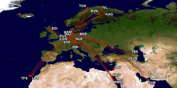 Eurowings Winterflugplan
