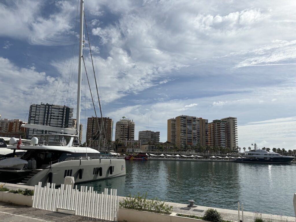 Málagas Hafen